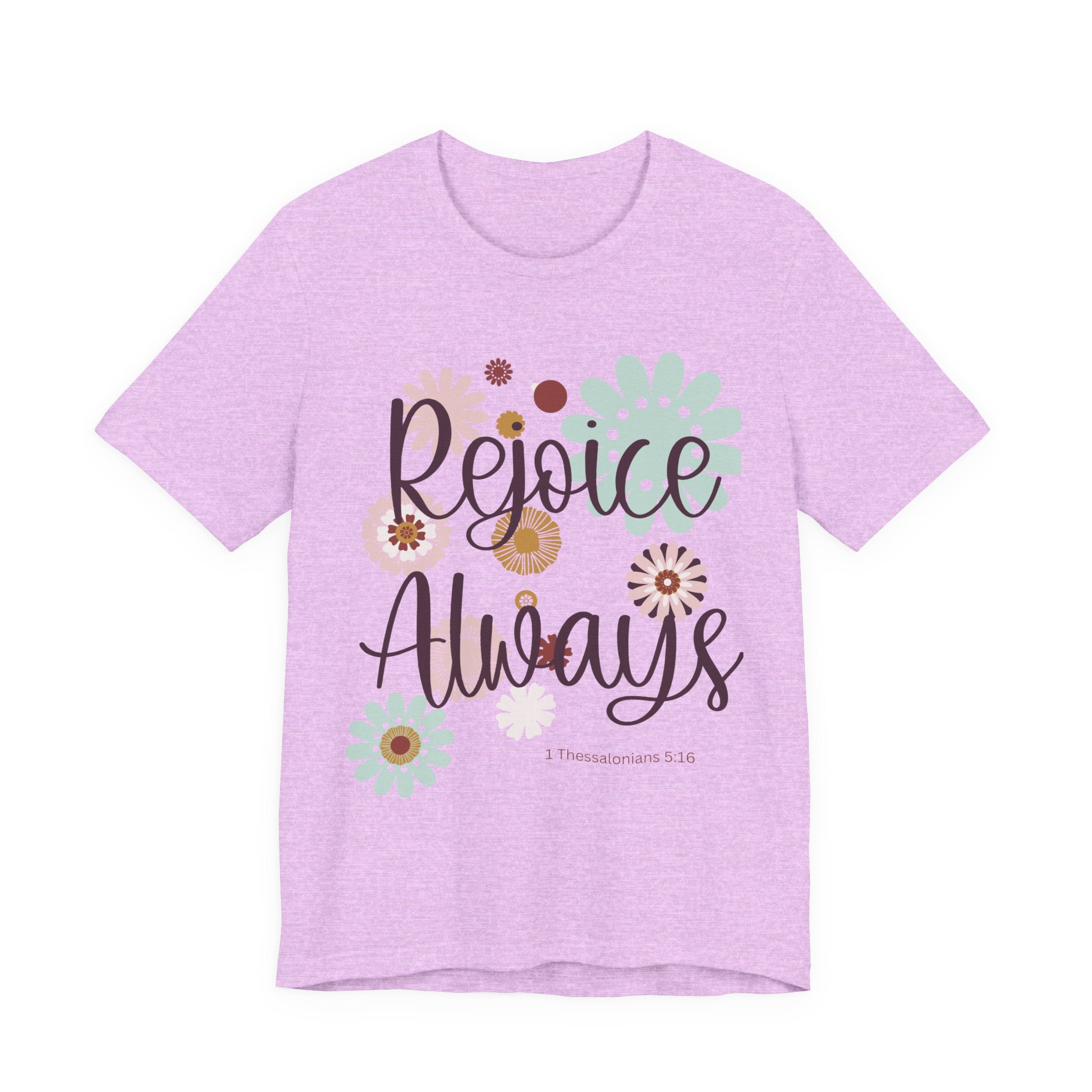 Rejoice in the Lord T-Shirt — Scripture Inspirational Tee