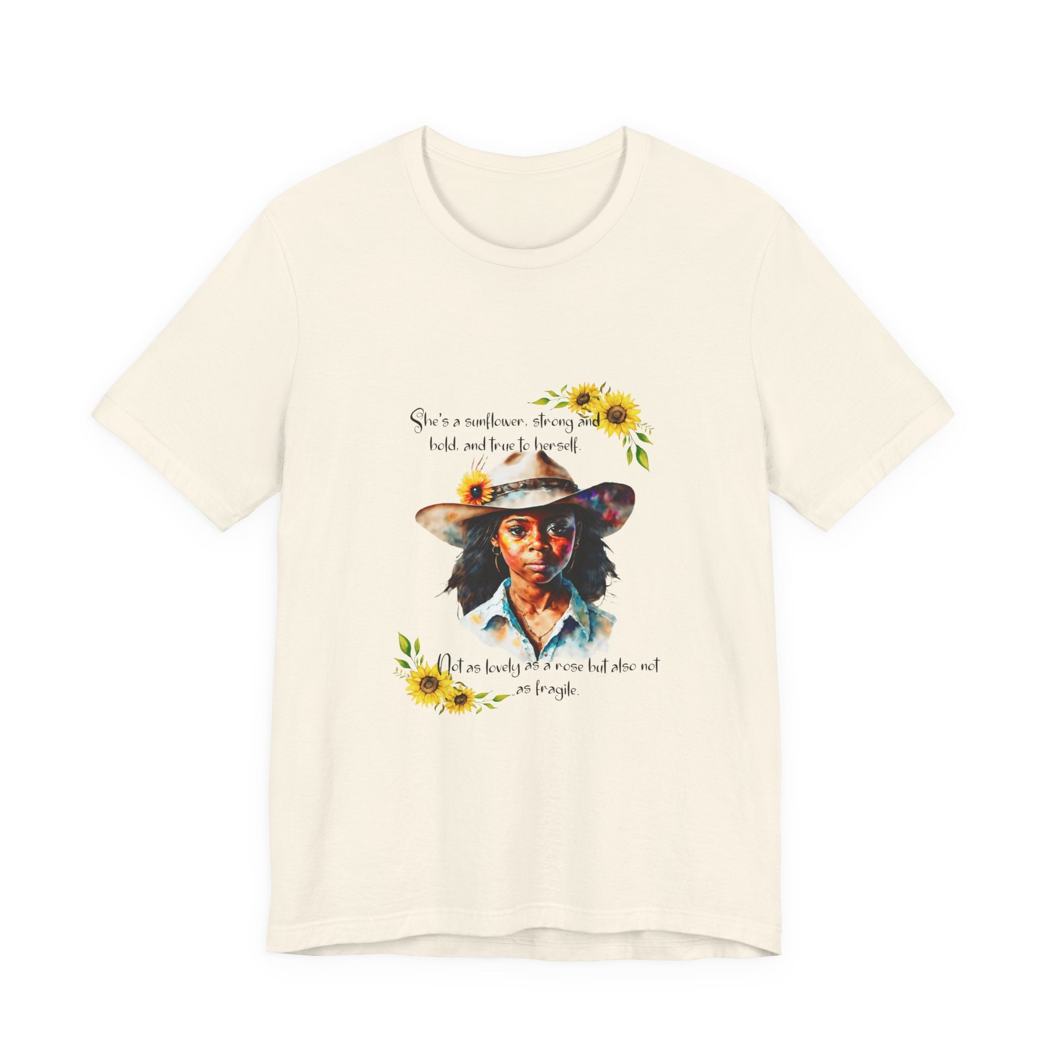 Sunflower Girl T-Shirt —  Inspirational Tee