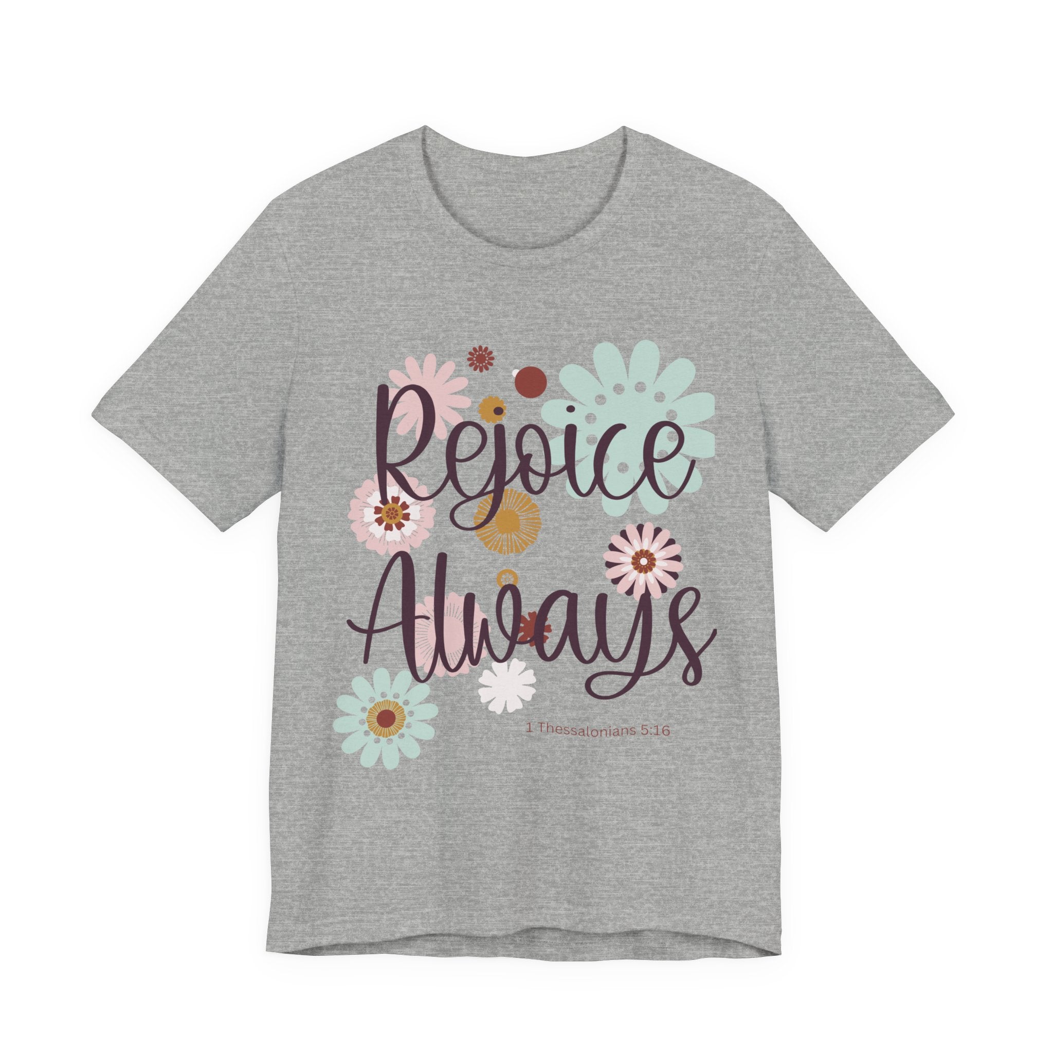 Rejoice in the Lord T-Shirt — Scripture Inspirational Tee