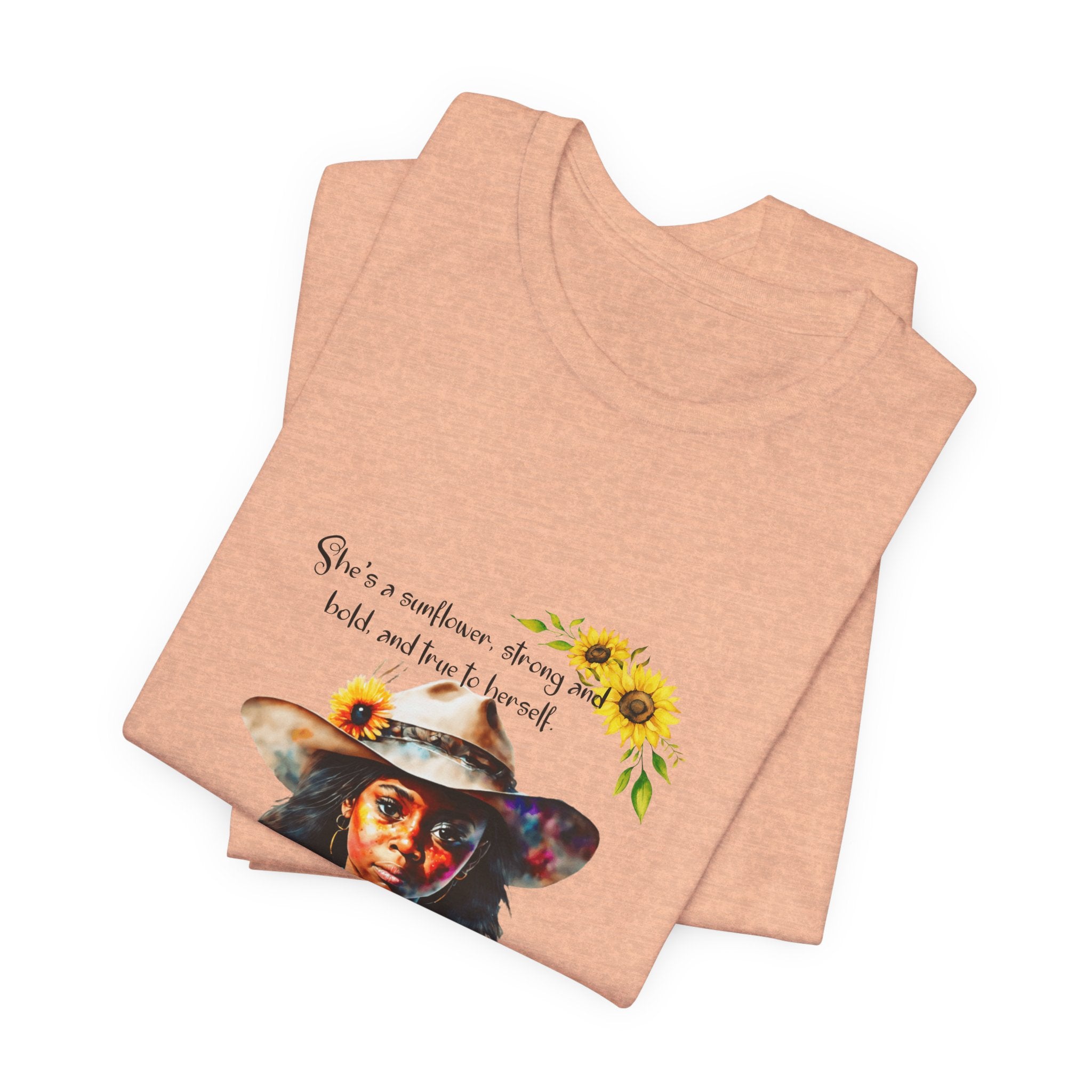 Sunflower Girl T-Shirt —  Inspirational Tee