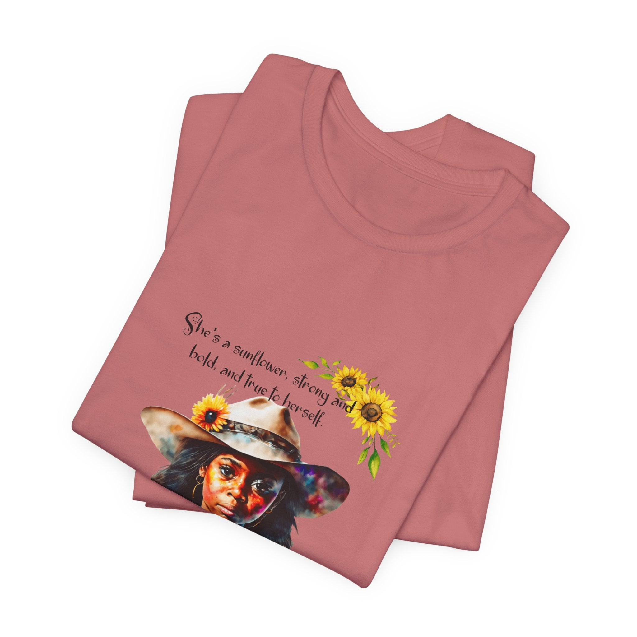 Sunflower Girl T-Shirt —  Inspirational Tee