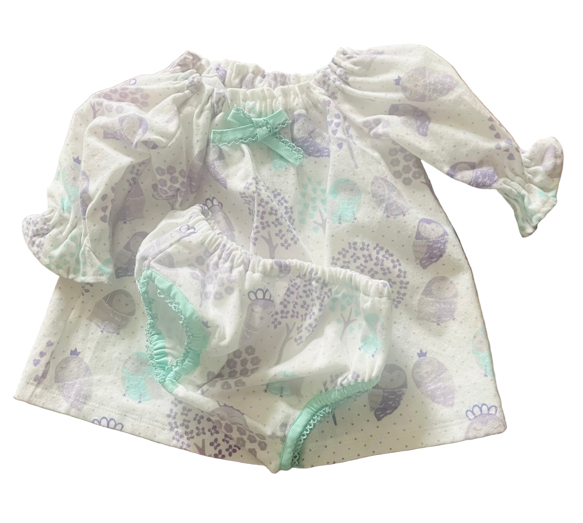 Little Girls Long Sleeve Nightgown