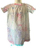 Little Girls Short Sleeve Character Nightgown