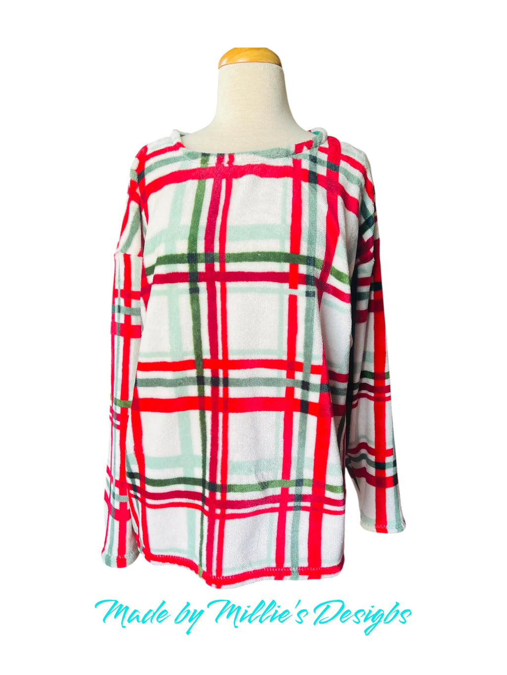 Oversized Upcycled Christmas Sweater
