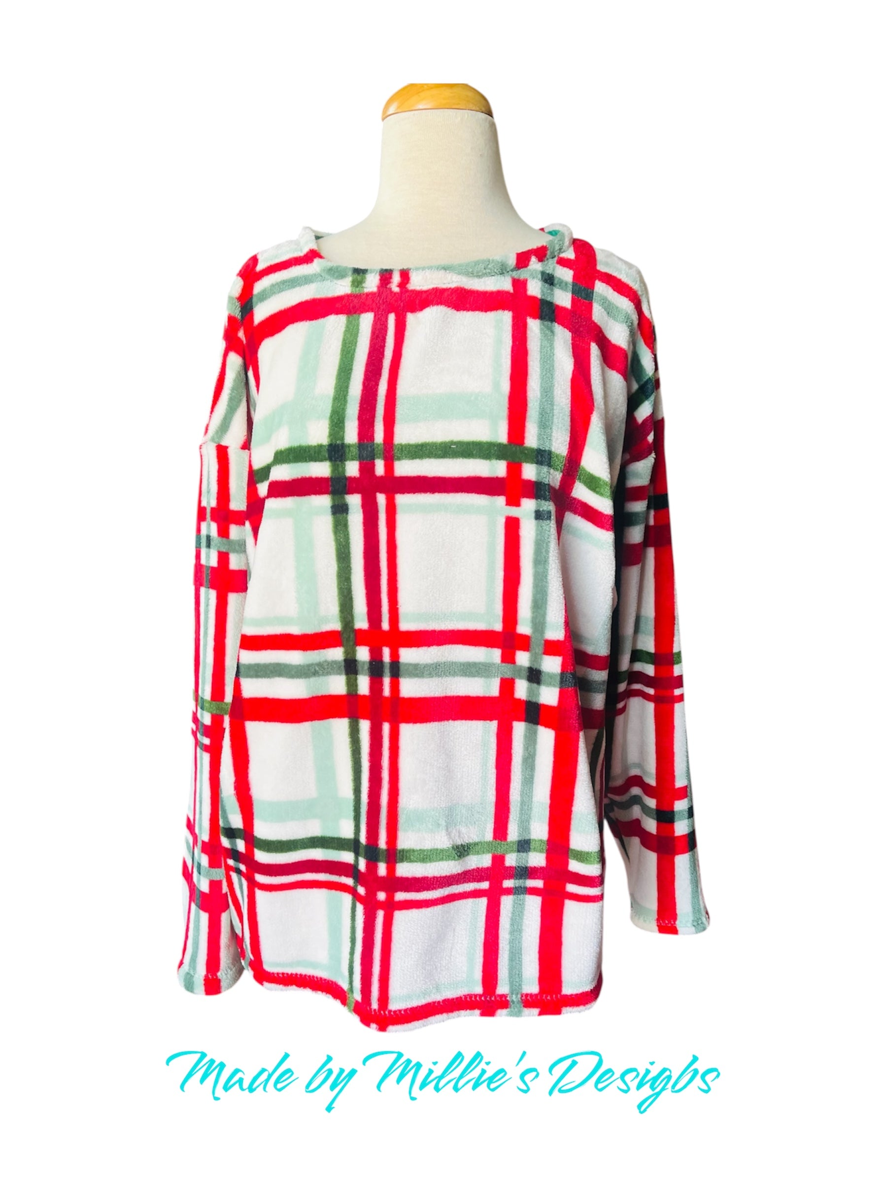 Oversized Upcycled Christmas Sweater